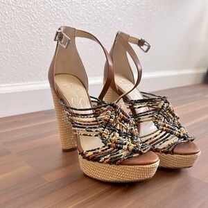 Jessica Simpson - Cute Colorful Wedges NWT